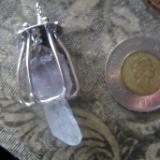 Custom Sterling Basket containing raw Crystal