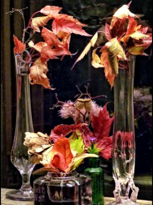 Autumn Leaf Bouquets