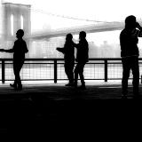 Brooklyn Bridge Silhouettes