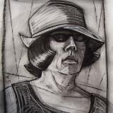 Self-Portrait with Hat