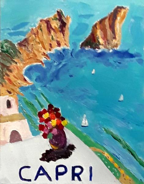 Capri Travel Poster