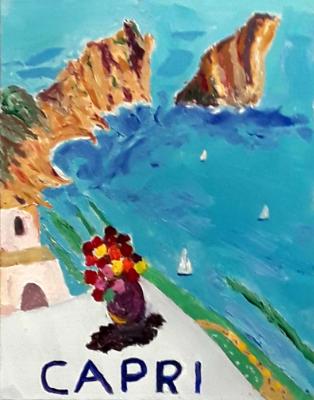 Capri Travel Poster Capri Travel Poster