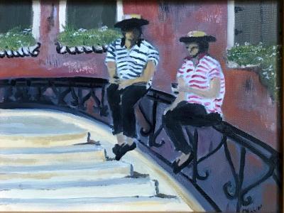 Taking a Break (Gondoliers) (not available) Taking a Break (Gondoliers) (not available)