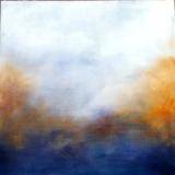 24 x 24 Cobalt and Burnt Orange
