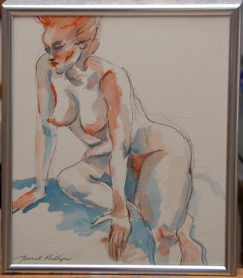 #69 Nude Watercolor (SOLD)