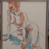 #69 Nude Watercolor (SOLD)