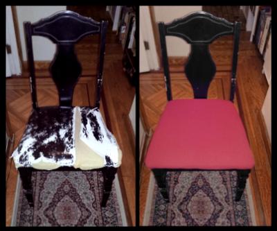 Vintage Desk Chair - Before & After