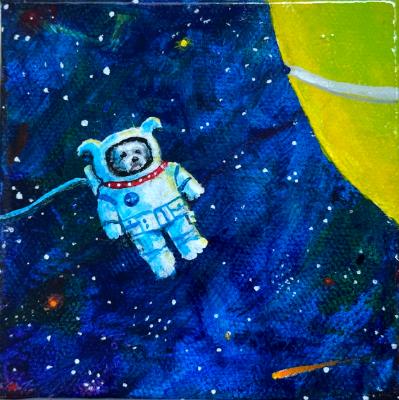 SPACEDOG DISCOVERS PLANET WILSON