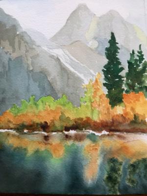 Convict Lake(original sold; prints available)