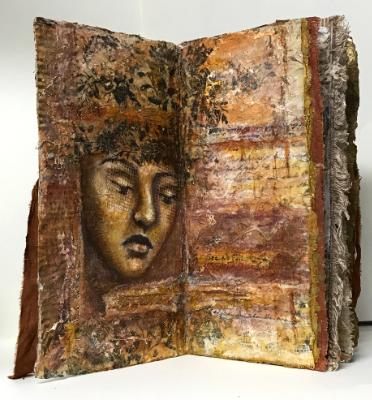 Grunge Book of Faces/ Spread one: See No Evil Grunge Book of Faces/ Spread one: See No Evil