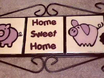 Pig Shelter Sign