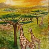 Three Giraffes 