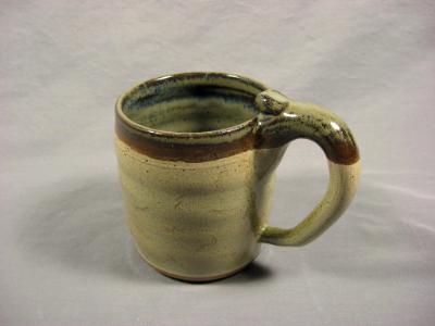 111025.H Coffee Cup with Squiggle Design