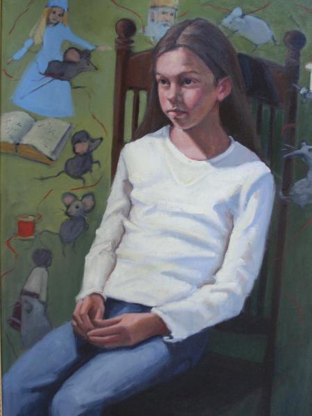 Ecoute  Tale of Despareau oil 24x36"