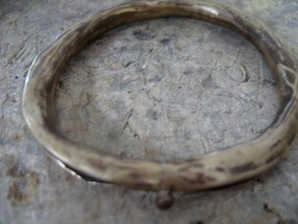 14-020 Forged Bronze Bangle