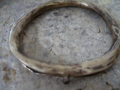 14-020 Forged Bronze Bangle 14-020 Forged Bronze Bangle