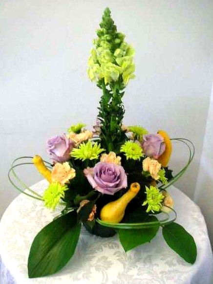 Garden Arrangement - California Flower Art Academy