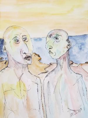 Having wasted their time bickering over were to eat, they now stood disappointed, having missed the running of the lemmings. Having wasted their time bickering over were to eat, they now stood disappointed, having missed the running of the lemmings.