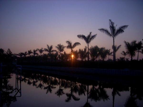 setting along the canal, Naples, FL