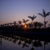 setting along the canal, Naples, FL