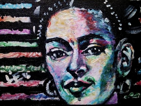Painting 7 of 10 Fun Frida Commissions