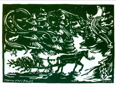 Merry Christmas (sleigh) Merry Christmas (sleigh)