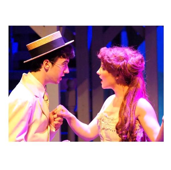 Jeffrey Sewell and Sarah Kelly in "Ragtime"