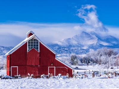 Longmont Farm Museum and Longs Peak Longmont Farm Museum and Longs Peak