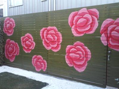 Keeler Rose Fence
