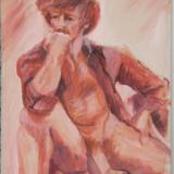S1/119 Male Nude Study (Sold)
