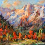 A Trail in Canada Rocky Mountains