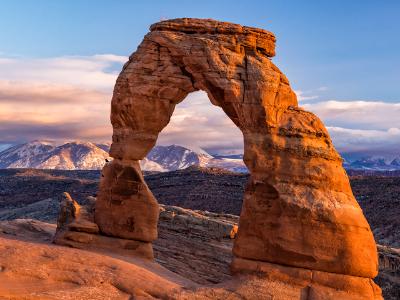 Delicate Arch Winter Golden Hour Delicate Arch Winter Golden Hour