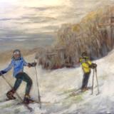 NFS Devon & Ella on the ski hill