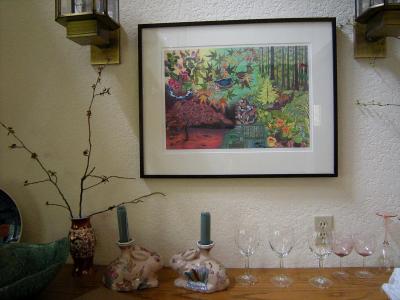 Framed print of Kaneshiros' Drawing