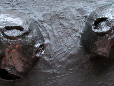 After the waters recedes, mud reveals the atrocities committed on people in mid-scream. After the waters recedes, mud reveals the atrocities committed on people in mid-scream.
