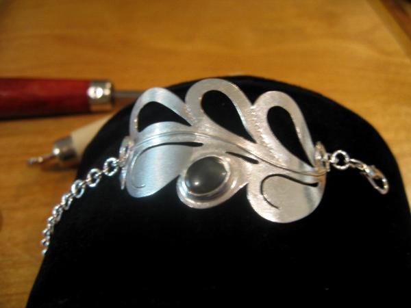 Sterling Leaf Bracelet