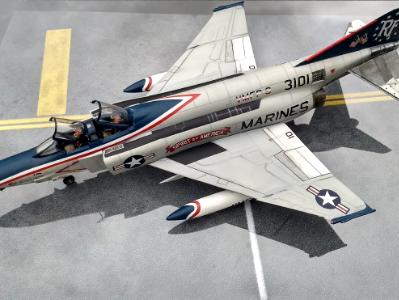  VMFP-3 RF-4B Phantom II BuNo 153101 Model kit Build