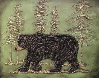 Woodland Bear  (Donated to Appalachian Bear Rescue 2015  (value 250)