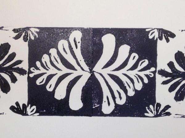 *Tree of Life Print 1 lino-cut