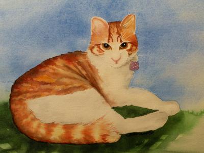 Mr. O.J. (watercolor) Mr. O.J. (watercolor)