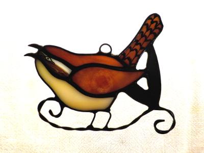 Carolina Wren Sun Catcher Carolina Wren Sun Catcher