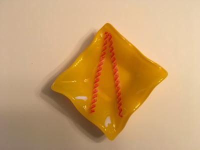 Small yellow bowl 5x5