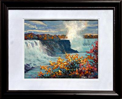 Colorful Niagara Falls Colorful Niagara Falls