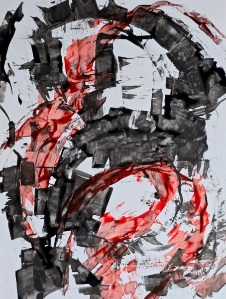 The Dance of red and black 