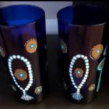 Blue vase set# 2 of 2 pieces 