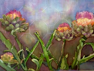 "Flowering Artachokes" "Flowering Artachokes"