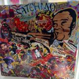 Satchmo collage on wood