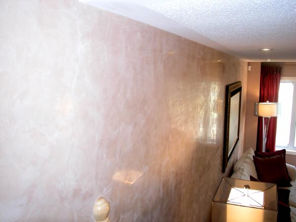 venetian plaster wall
