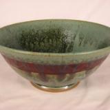 119020.B Large Bowl with Carved Band