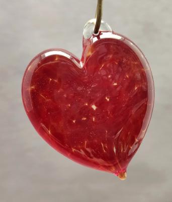 #02012428 heart ornament 2.5'' $65 #02012428 heart ornament 2.5'' $65